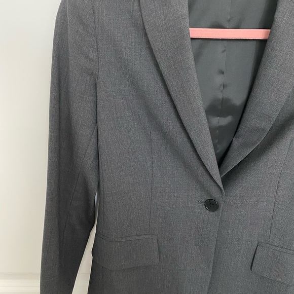 Theory Jackets & Coats Theory Gray Suit Pants And Jacket Jacket 2 Pants 4 Poshmark